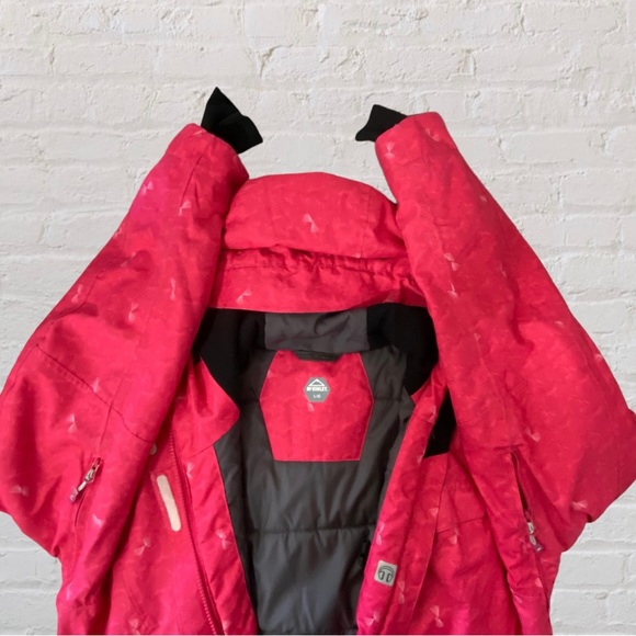 129. MCKINLEY AQUAMAX Snowboard Jacket - Red/Pink - Women’s Size Large - Picture 4 of 11